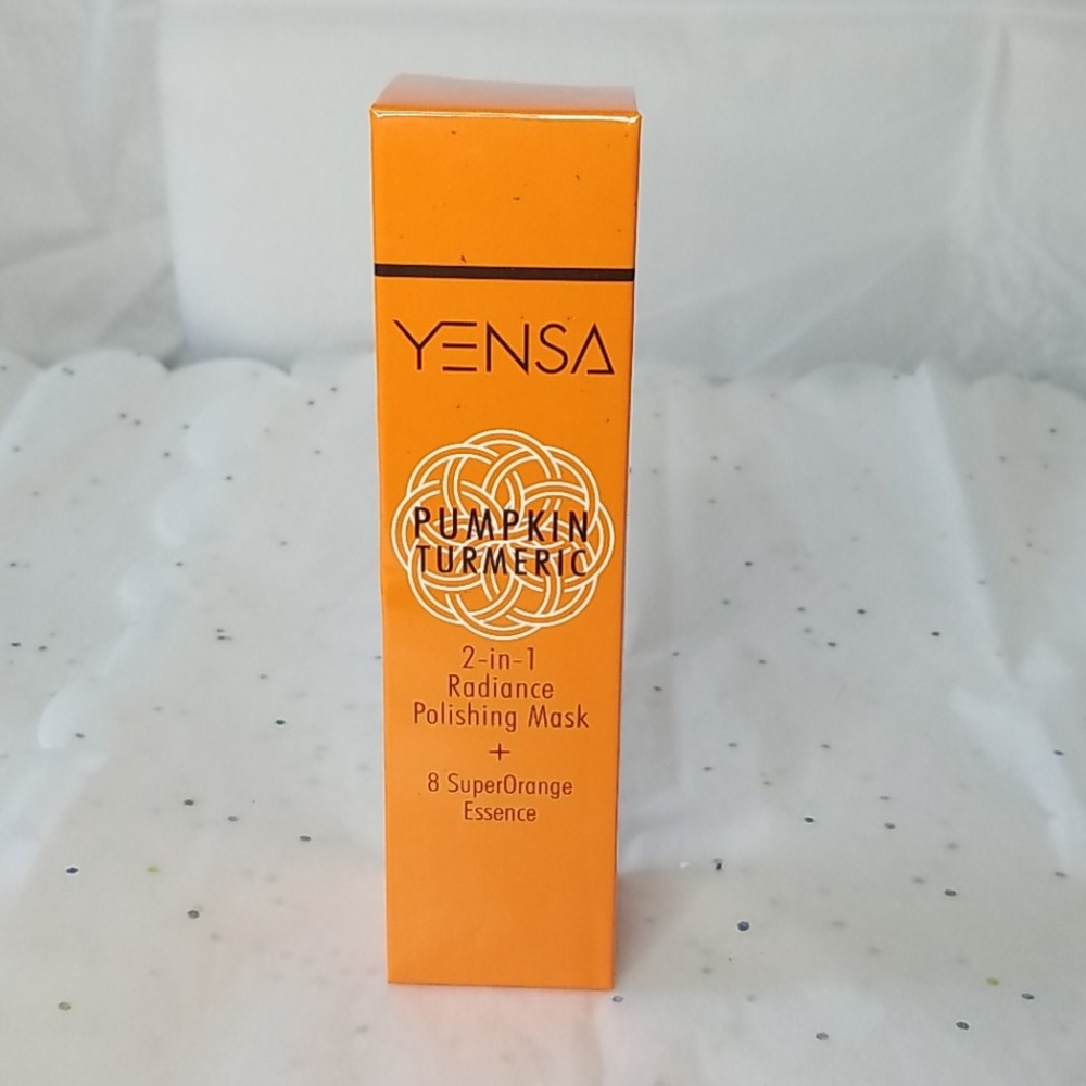 Tens beauty pumpkin turmeric 2-in-1 polishing mask